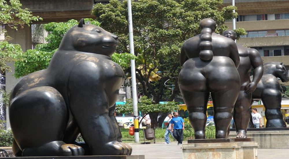 Qué hacer en Medellin? Visitar Parque Botero