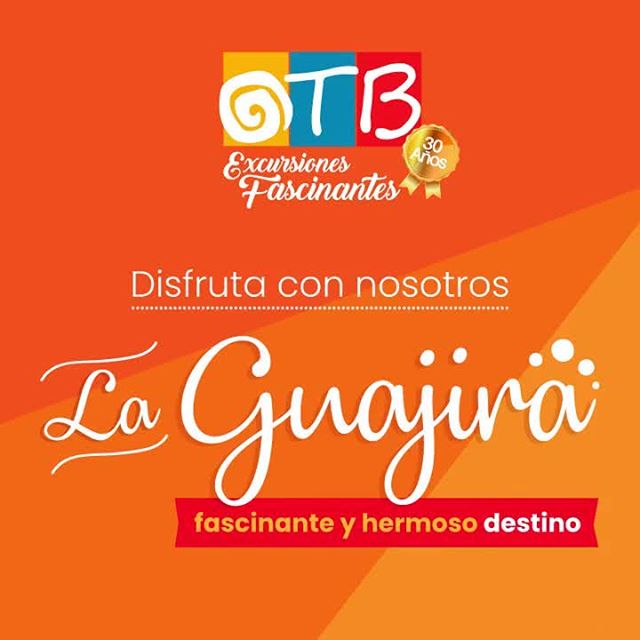 Disfruta con nosotros de La Guajira, una fantasía onírica en Colombia. Comunícate con OTB
